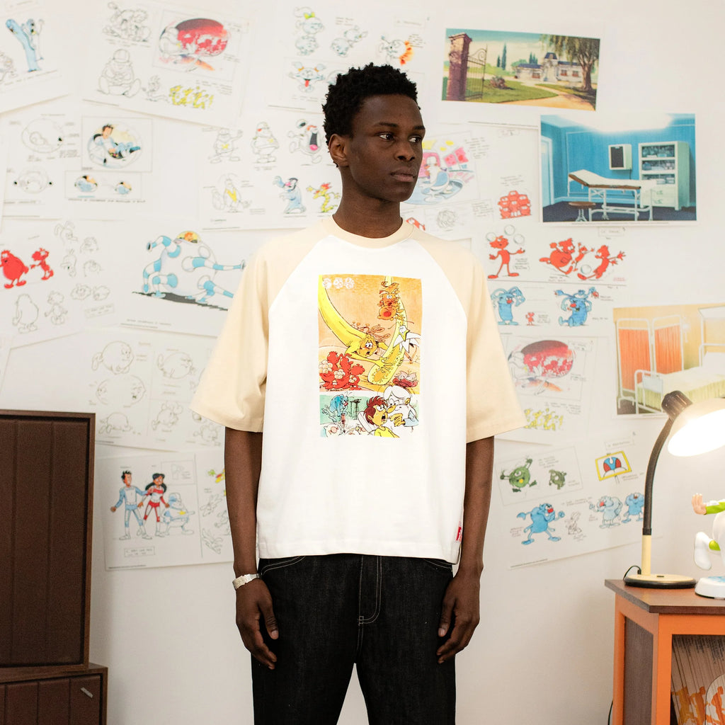 Le tee raglan Les Dents