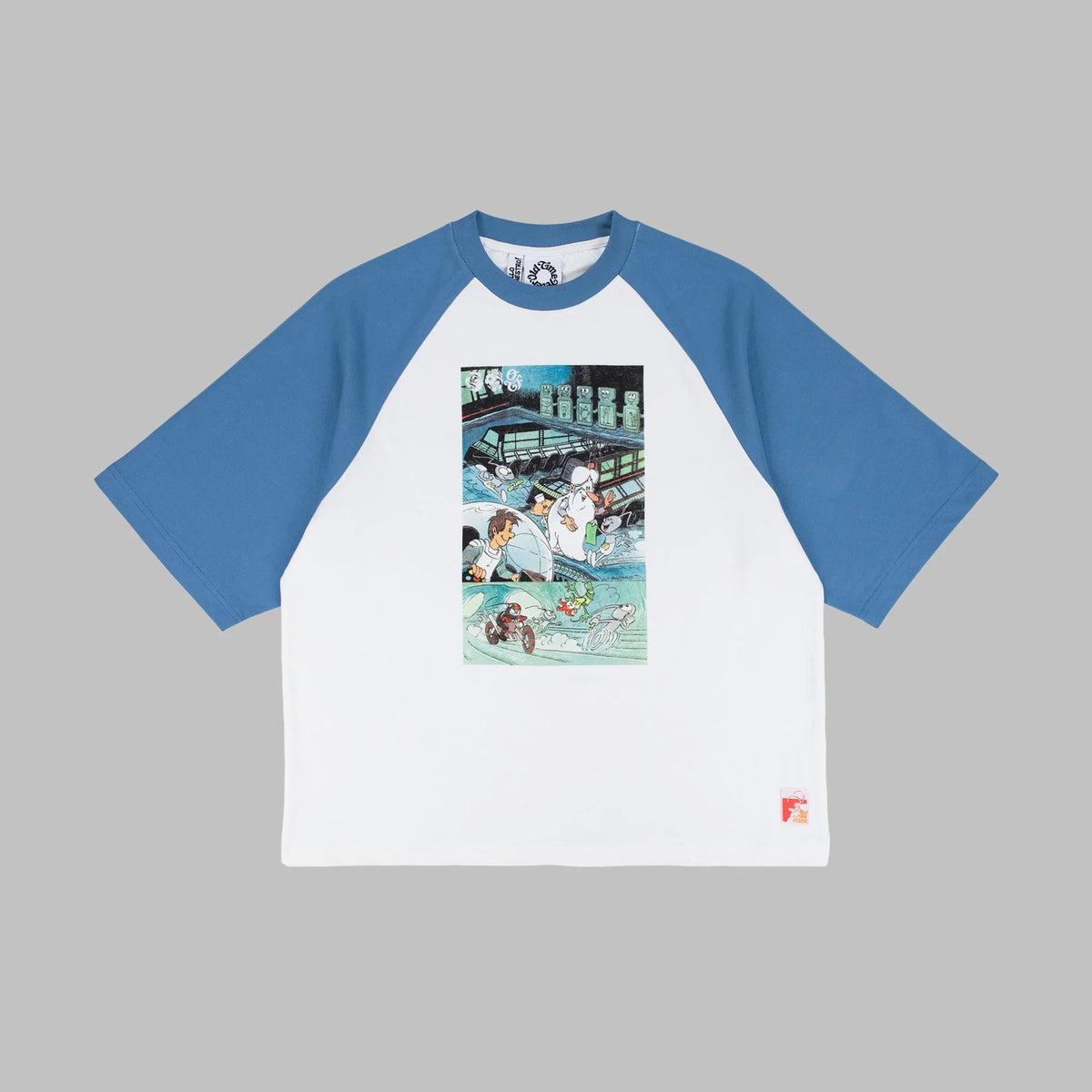 Le tee raglan Les Neurones